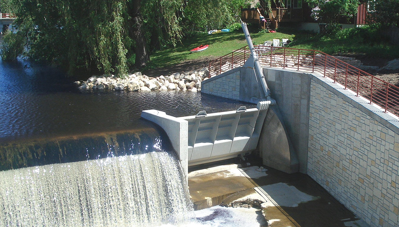 Crest Gates Spillway Gates Steel Fab Inc