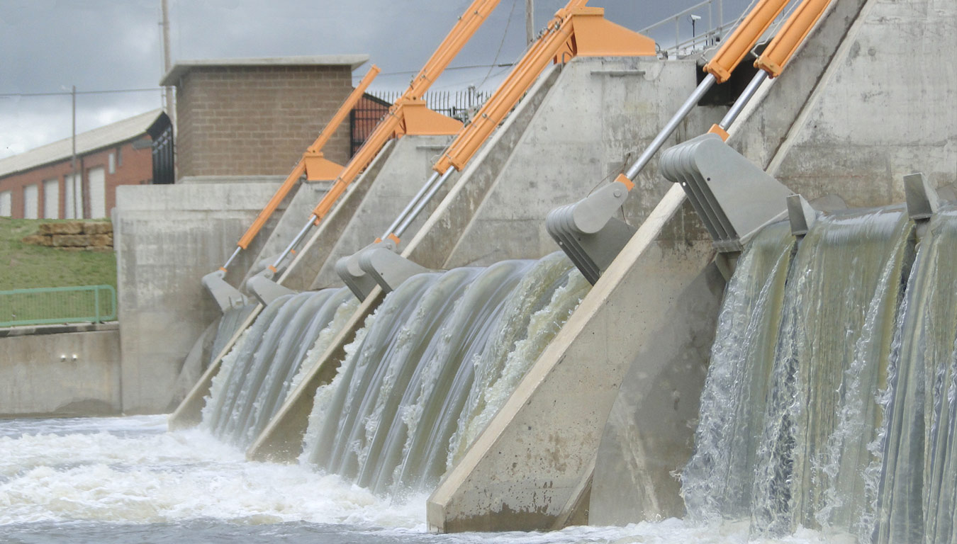 Crest Gates Spillway Gates Steel Fab Inc